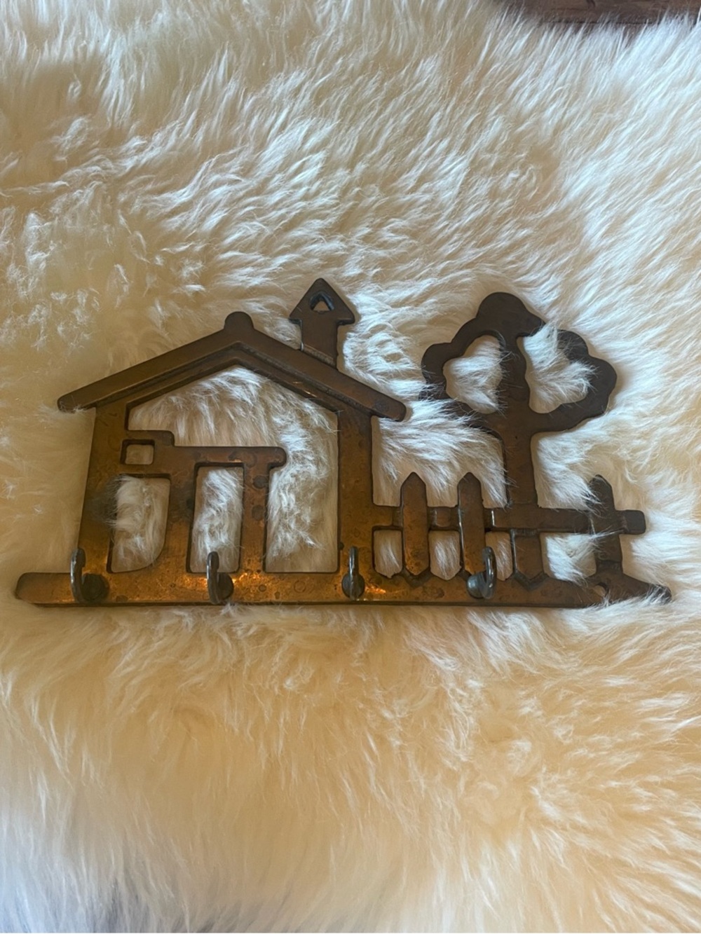 VTG Solid Brass wall-mounted key holder - Picture 2 of 7